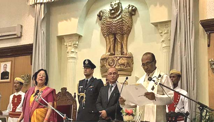 मणिपूरमध्ये पहिल्यांदाच भाजप सरकार