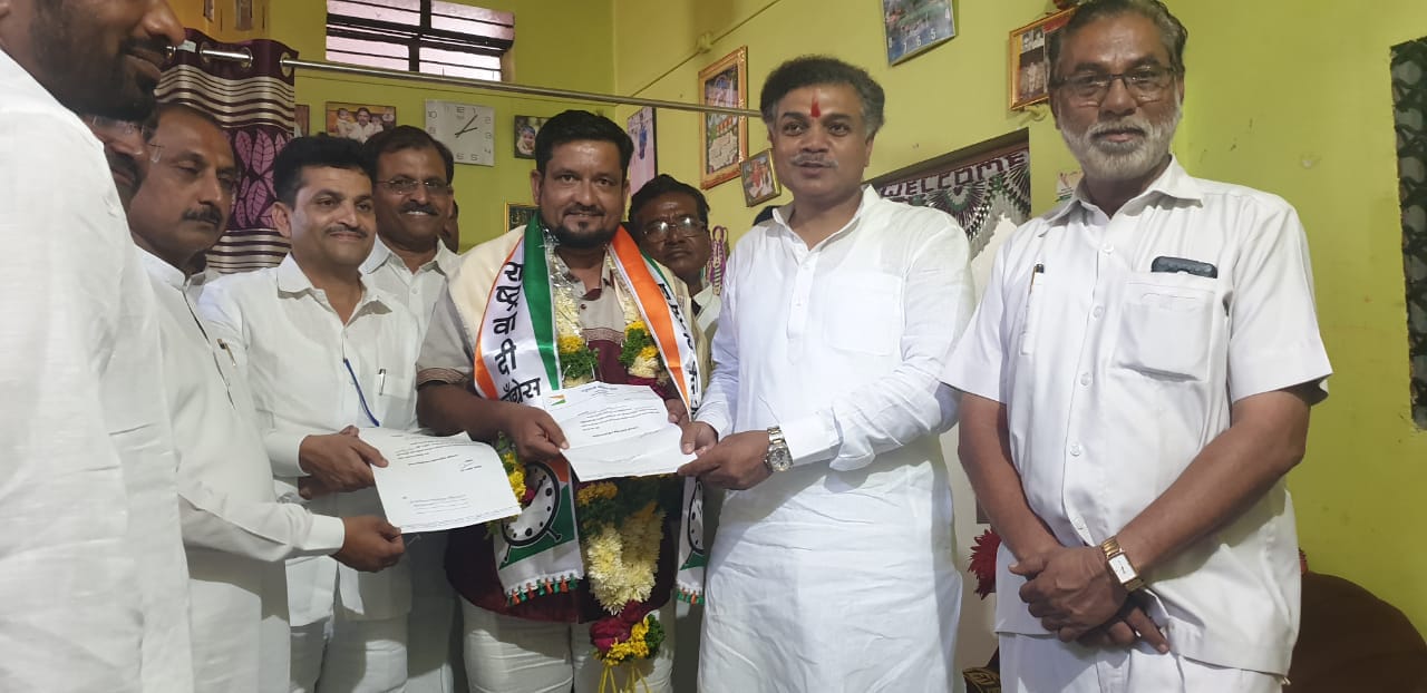 राष्ट्रवादी काँग्रेस पक्षाच्या उस्मानाबाद अल्पसंख्याक जिल्हाध्यक्षपदी तारेख मिर्झा यांची निवड !