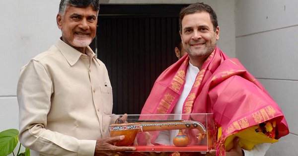 चंद्रबाबू नायडूंची काँग्रेसला साथ, असा झाला समझौता !