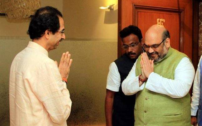 उद्धव ठाकरे – अमित शहा पत्रकार परिषदेत कोण काय म्हणालं ?