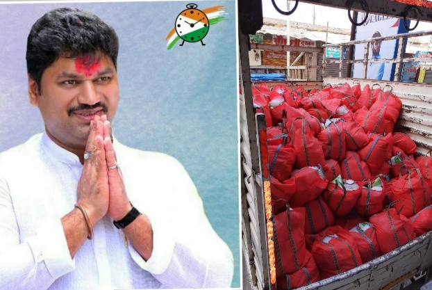हातावर पोट असलेल्या गोरगरिबांना ‘नाथ प्रतिष्ठान’चा मदतीचा हात, परळीत 5 हजार गरजूंना किराणा सामानाचे वाटप !